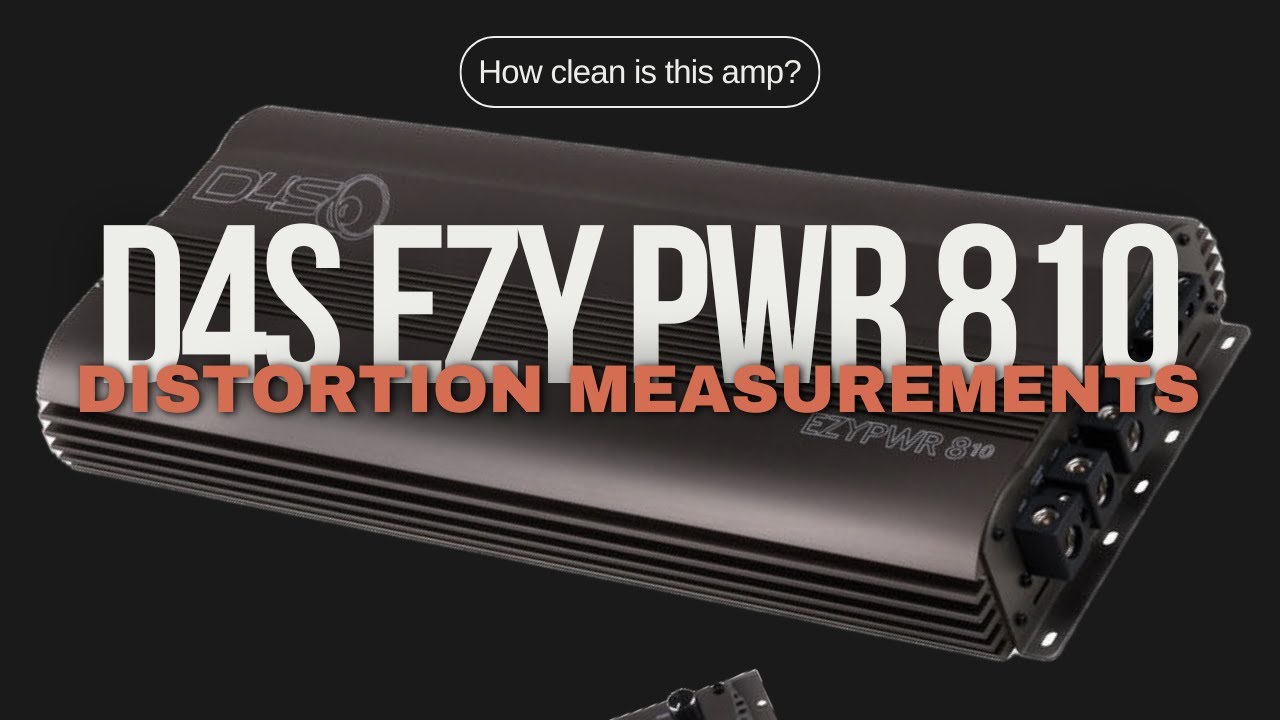 Down4Sound EZY PWR 810 distortion measurements