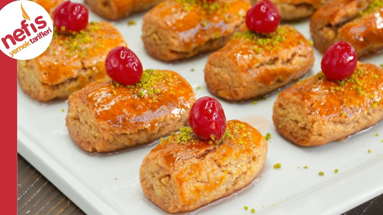 ÖYLE KOLAY VE LEZZETLİ Kİ 😍 Bayramın Yıldızı Olacak Şam Dürümü Tatlısı 💯