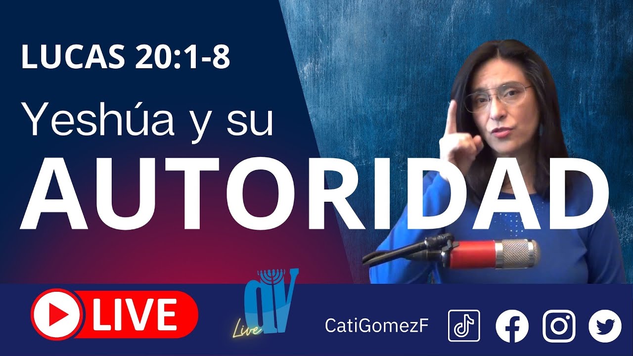 Lucas 20:1-8 (EN VIVO) [La AUTORIDAD de Yeshúa]  ☝️ ¿Qué es lo que miras?
