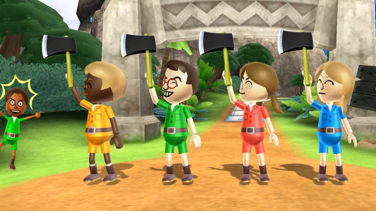 Wii Party Series Board Game Island - Guest E vs Lucía vs Hyromasa vs Stéphanie (Master Difficulty)