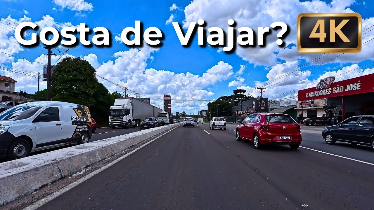 Vem comigo de carro? São José dos Pinhais Curitiba 4k 2026