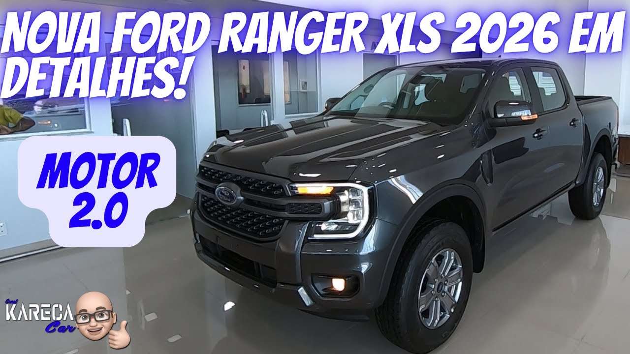 NOVA FORD RANGER XLS 2026  EM DETALHES!!