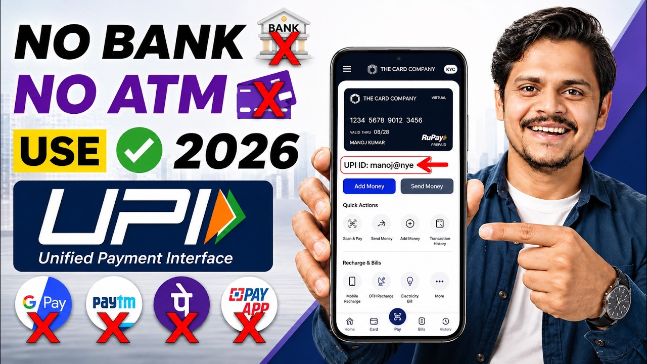 Upi App No Bank Account | Without Bank Account Upi Payment App | Bina Bank Account Upi Kaise Banaye