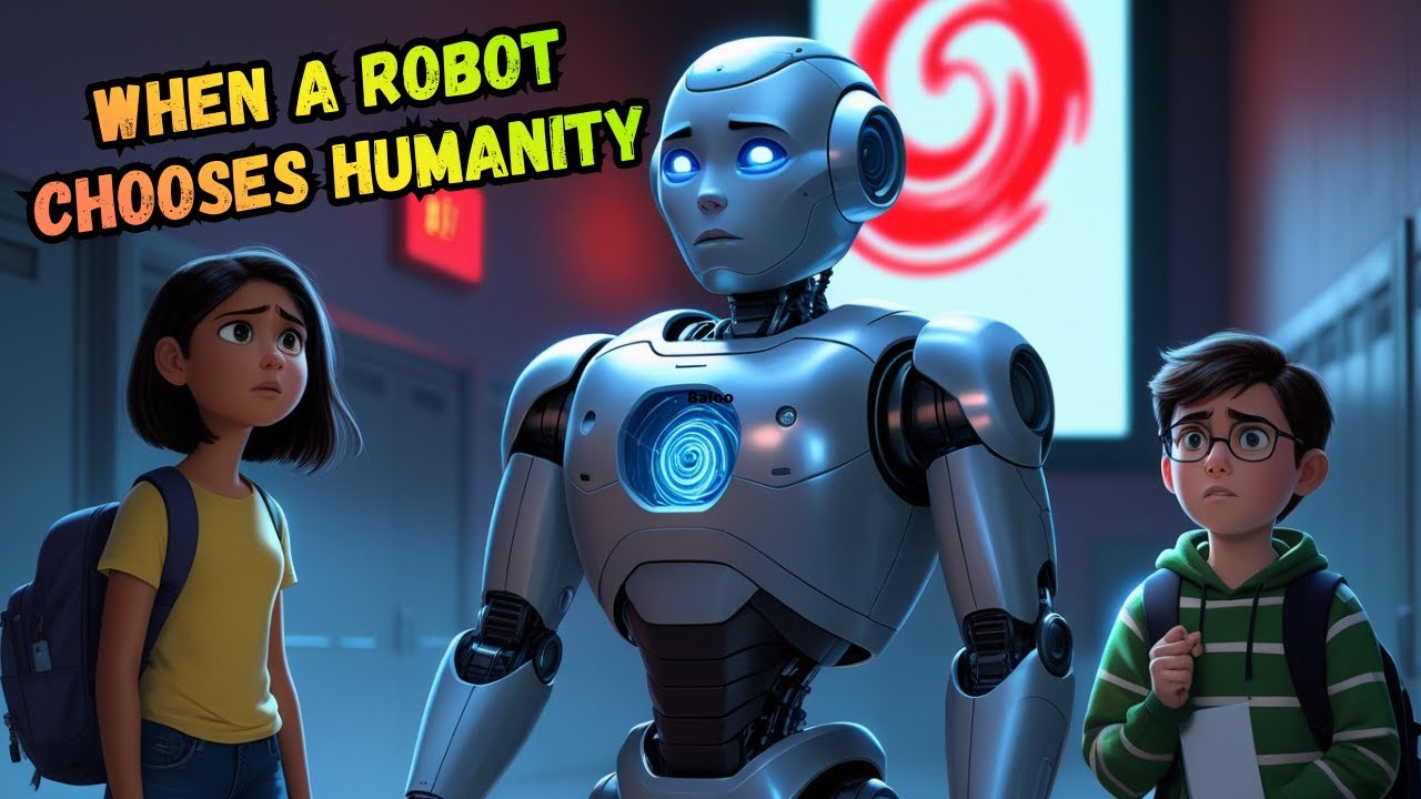 Тайна школьного робота 🤖 | Захватывающая детская история об ИИ и человечестве | Поучительная исто...