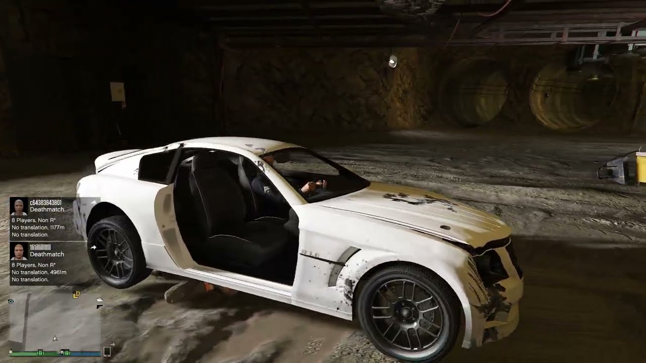 A lost cop in the tunnel.