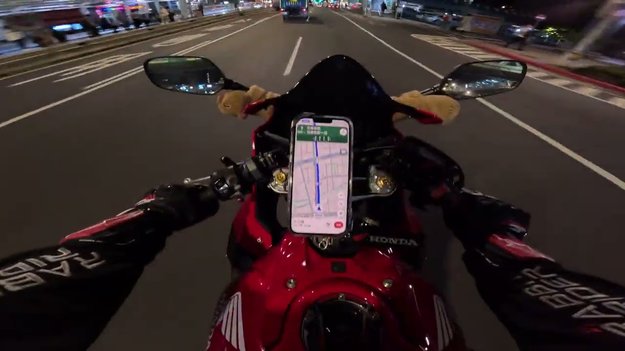 Honda CBR650R Akrapovic Exhaust 🌙🔥 | Pure Sound Motorcycle POV 🏍️💨 | Taipei City