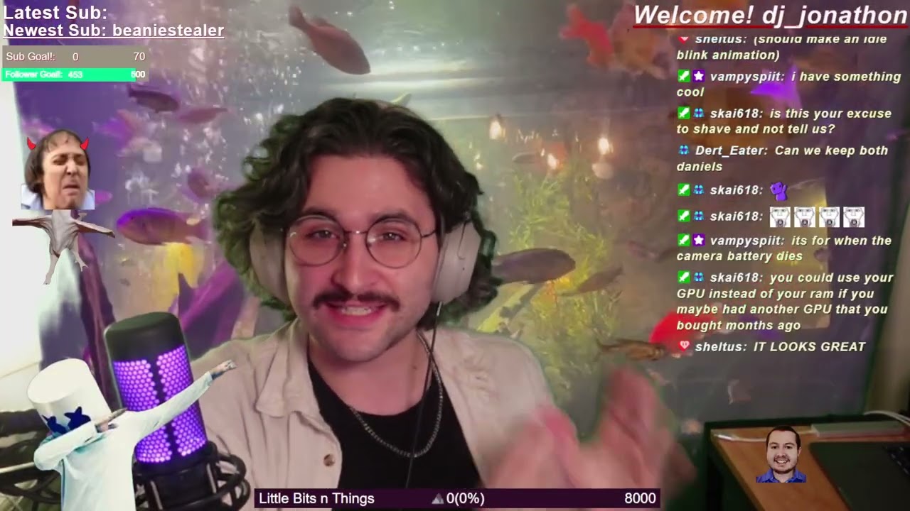 VOD (3/3/2026) Little Daniel gets SCARED! AH! !links !discord