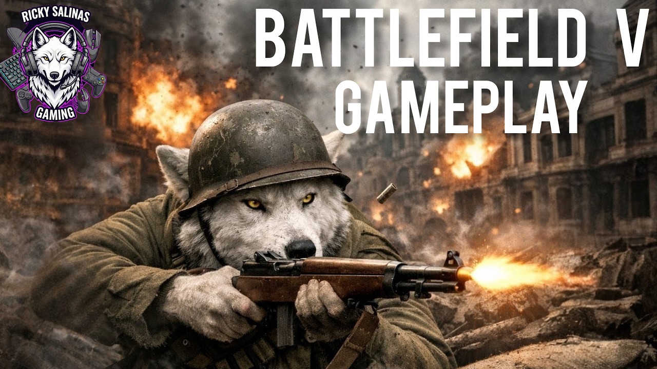 Gameplay LIVE | Battlefield V part 3 (No Commentary) @RickySalinasGaming