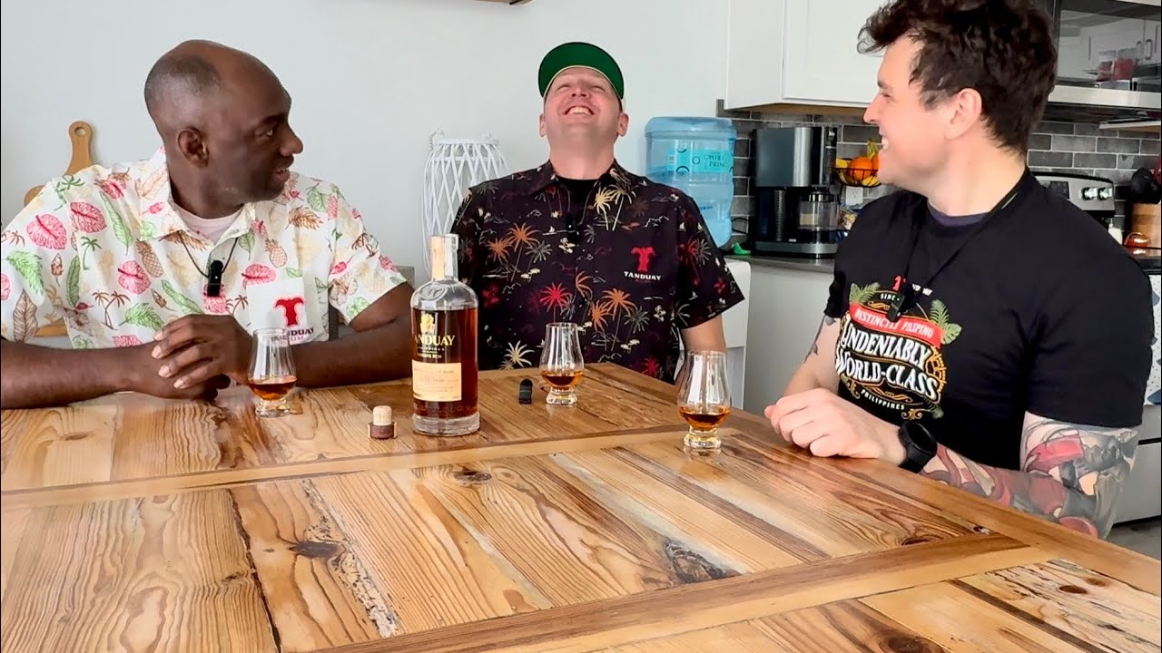 Converting Friends - Tanduay 10 year Rum review 