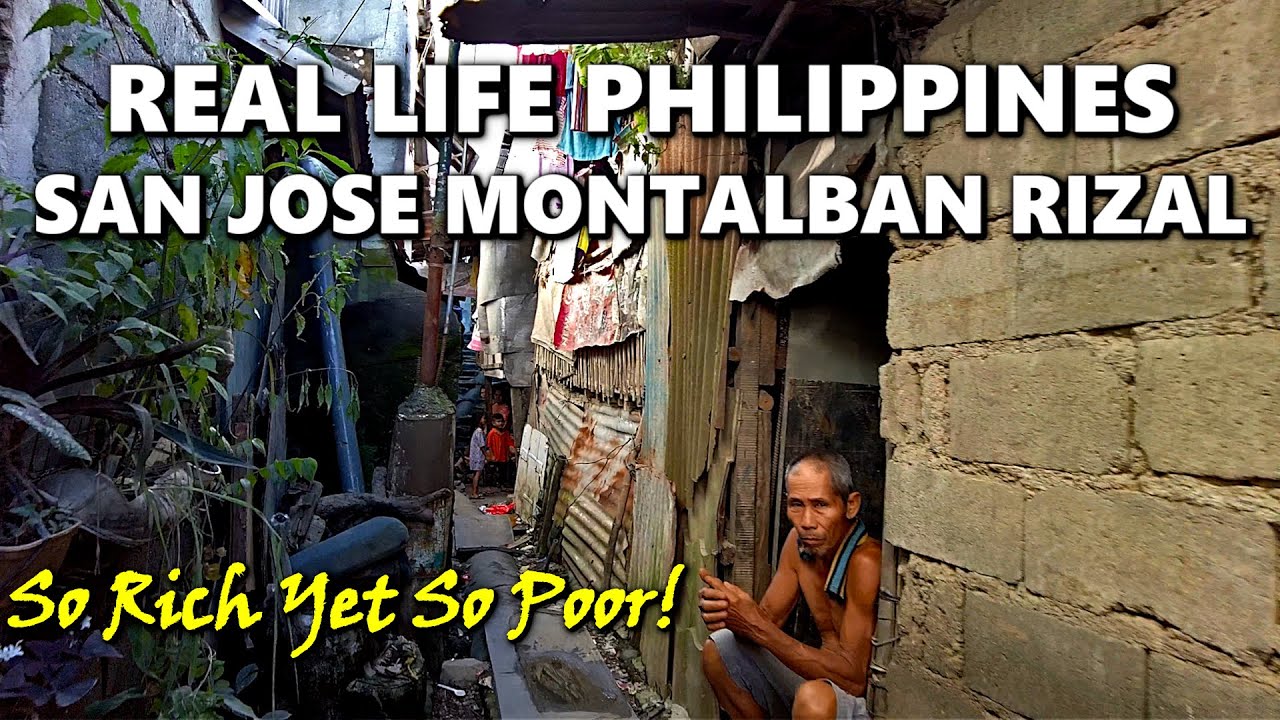 EXPLORING UNSEEN SIDE OF MONTALBAN RIZAL - REAL LIFE IN SAN JOSE MONTALBAN [4K]