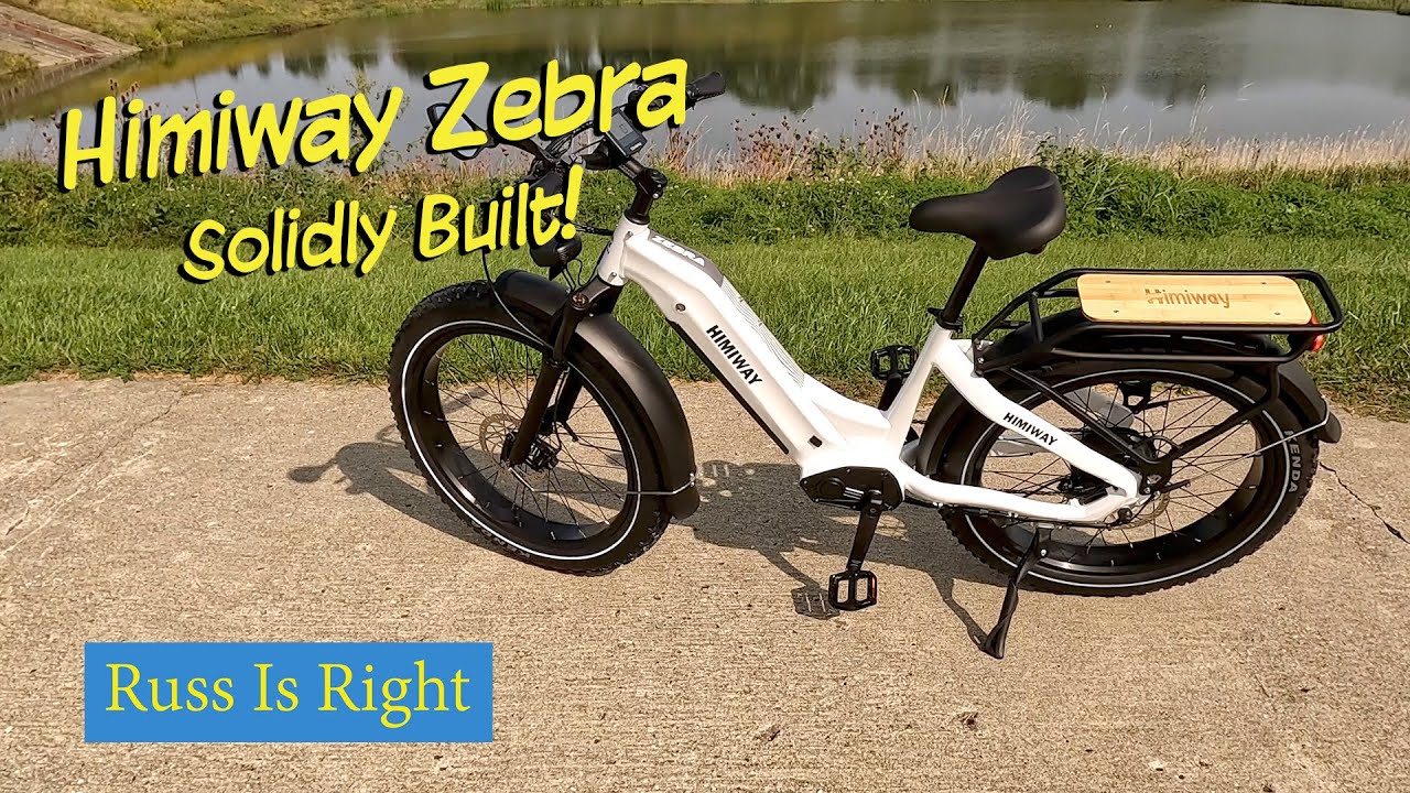 Himiway Zebra Step-Thru - Good For Seniors and More? - Review and Test Ride