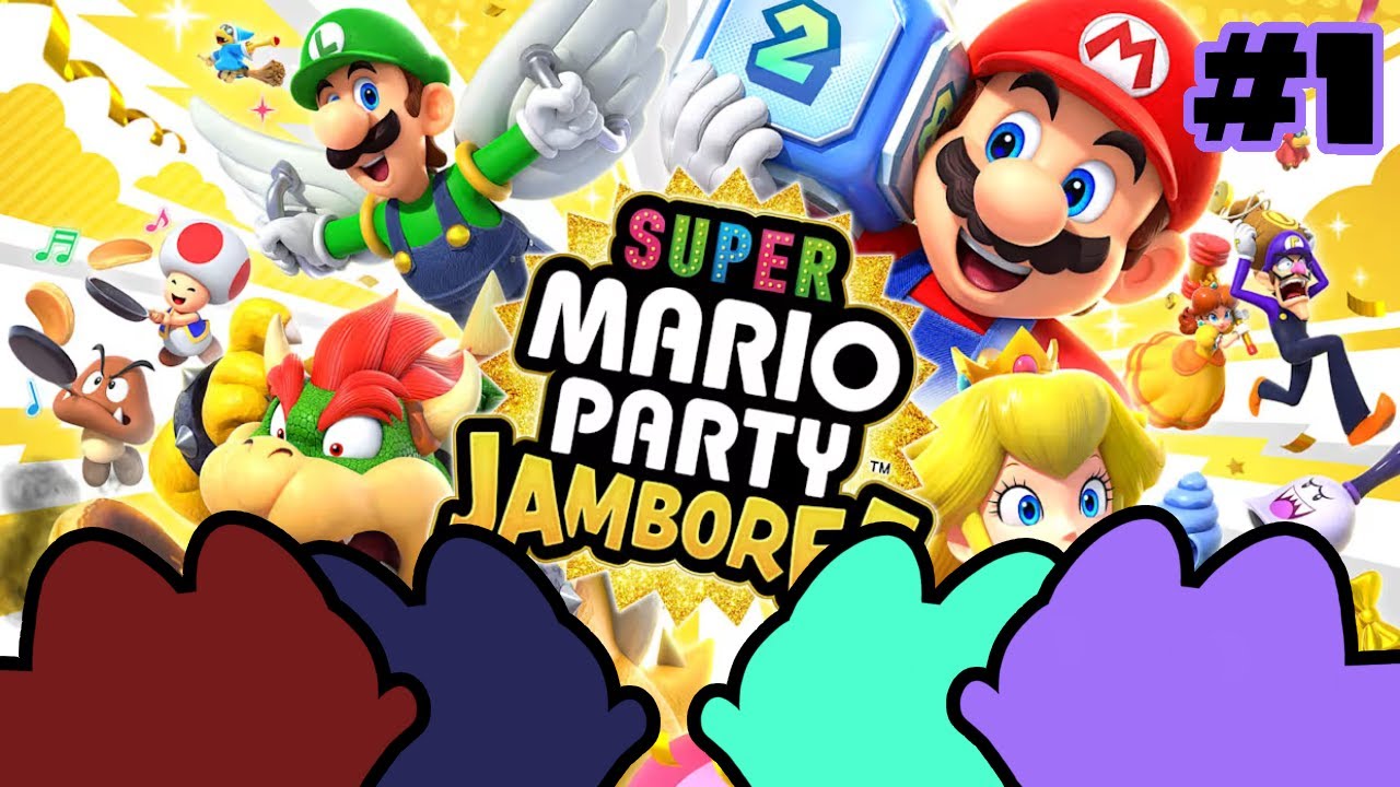 Salmon Run Overfishers play Super Mario Party Jamboree