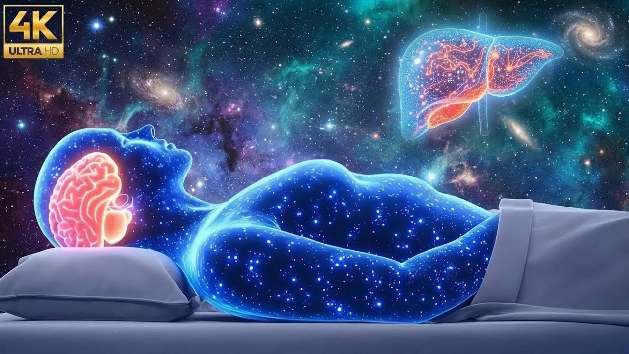 528Hz + 741Hz + 432Hz + 852Hz | Brain Massage While You Sleep, Stop Overthinking, Worry & Stress