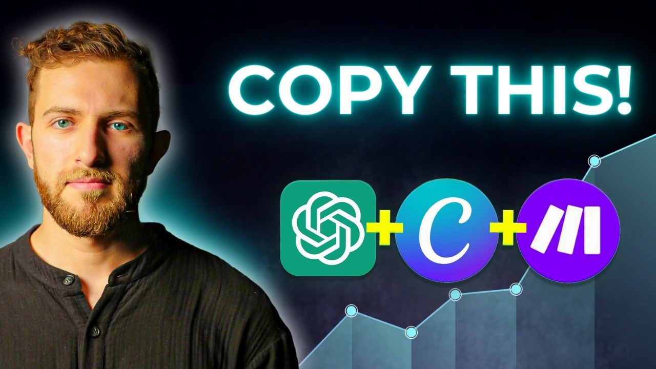 Создайте 3000 коротких видео для YouTube, Instagram и TikTok за 20 минут! (ChatGPT + Canva + Make...