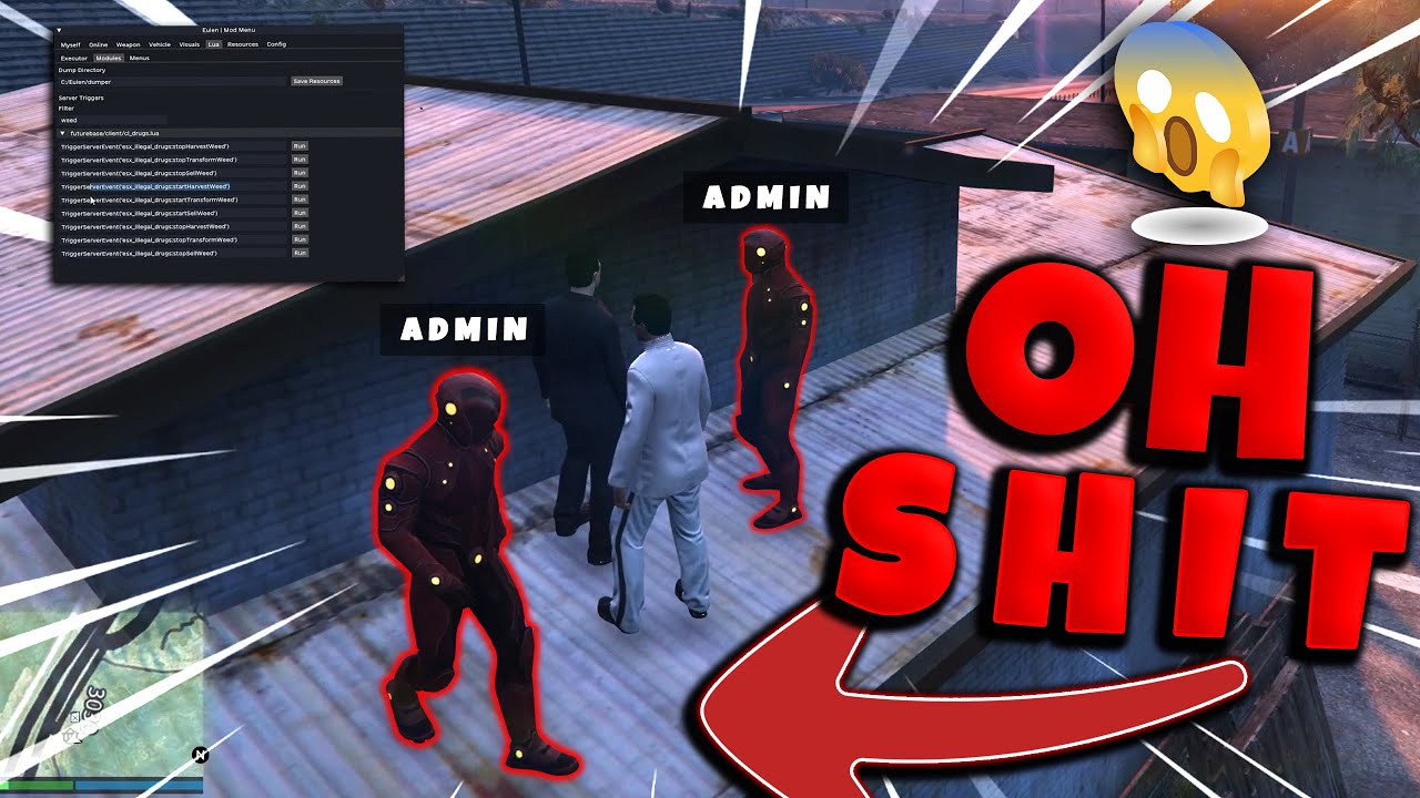 ADMINS HASSEN DIESEN TRICK | GTA 5 RP Trolling Fivem/Modding | SalzSquad