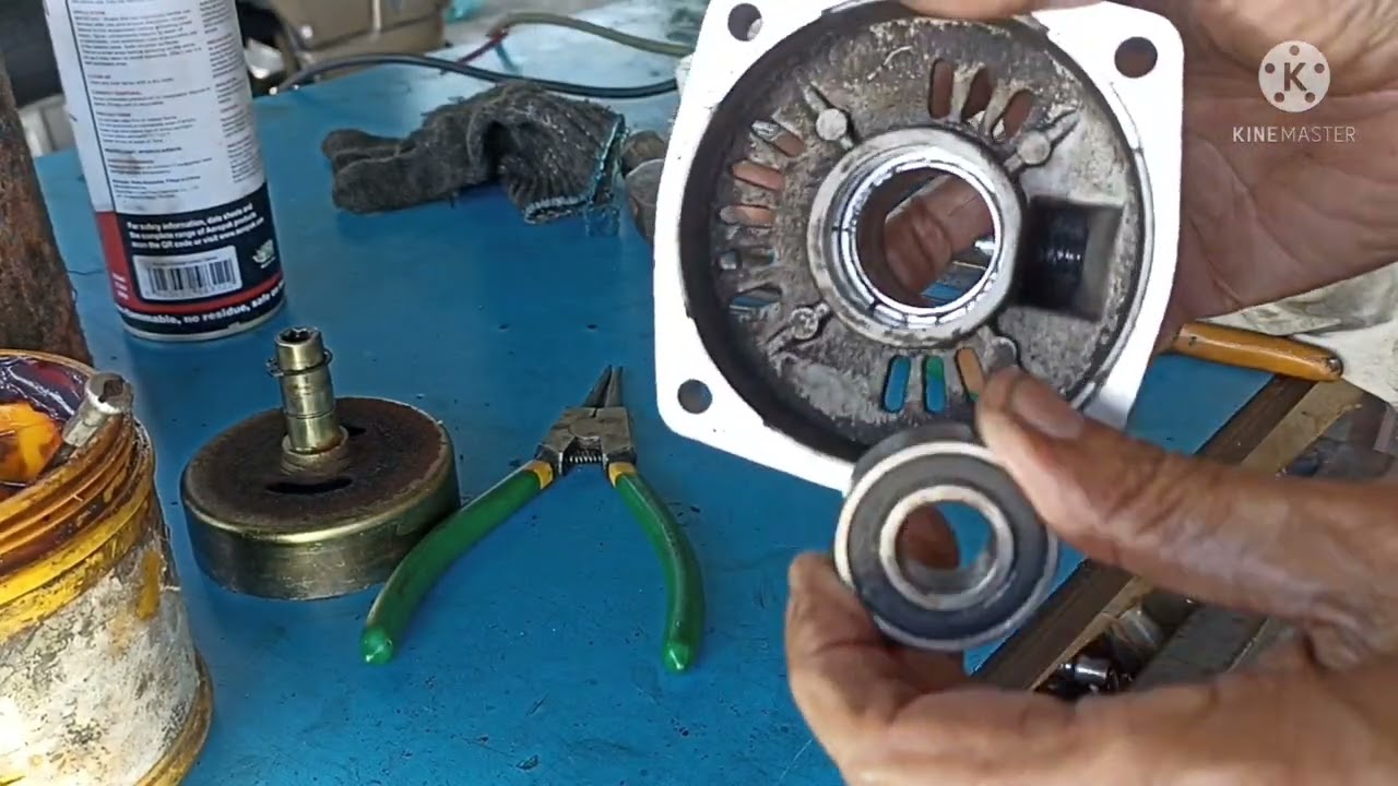 Merawat Bearing,Meningkatkan Daya Cengkaman Clutch Drum Mesin Rumput