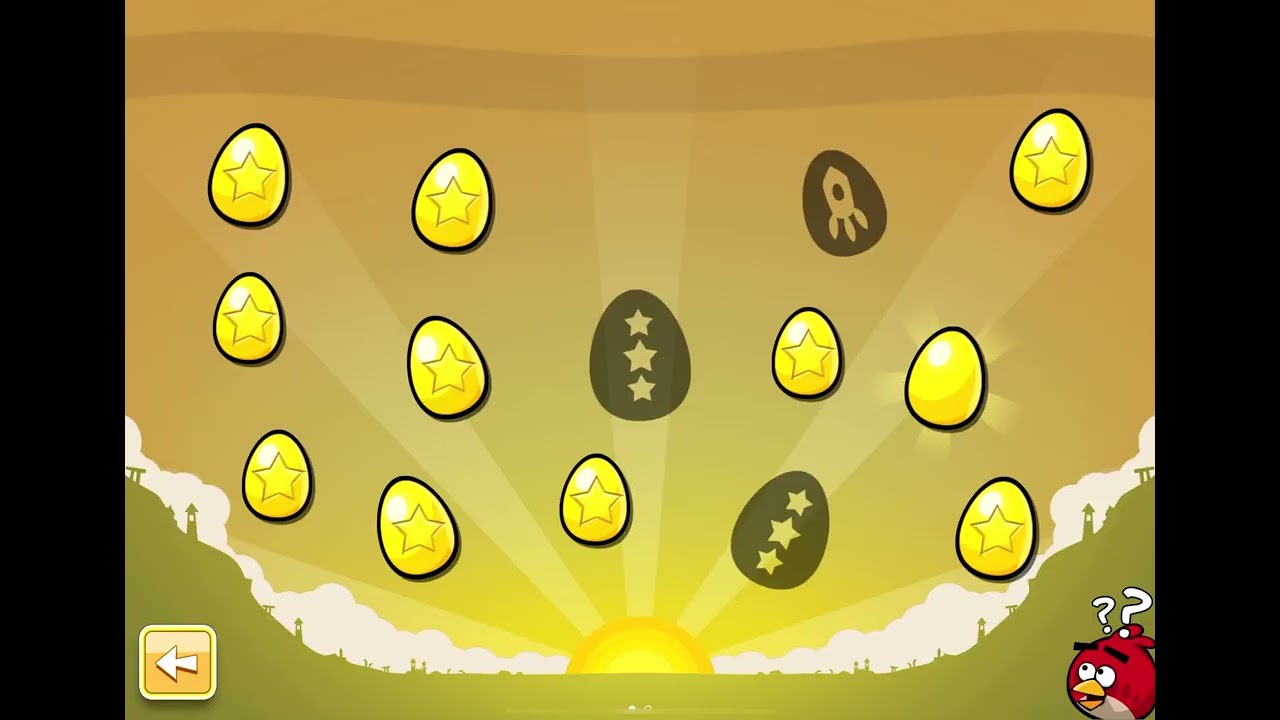 Angry birds golden eggs