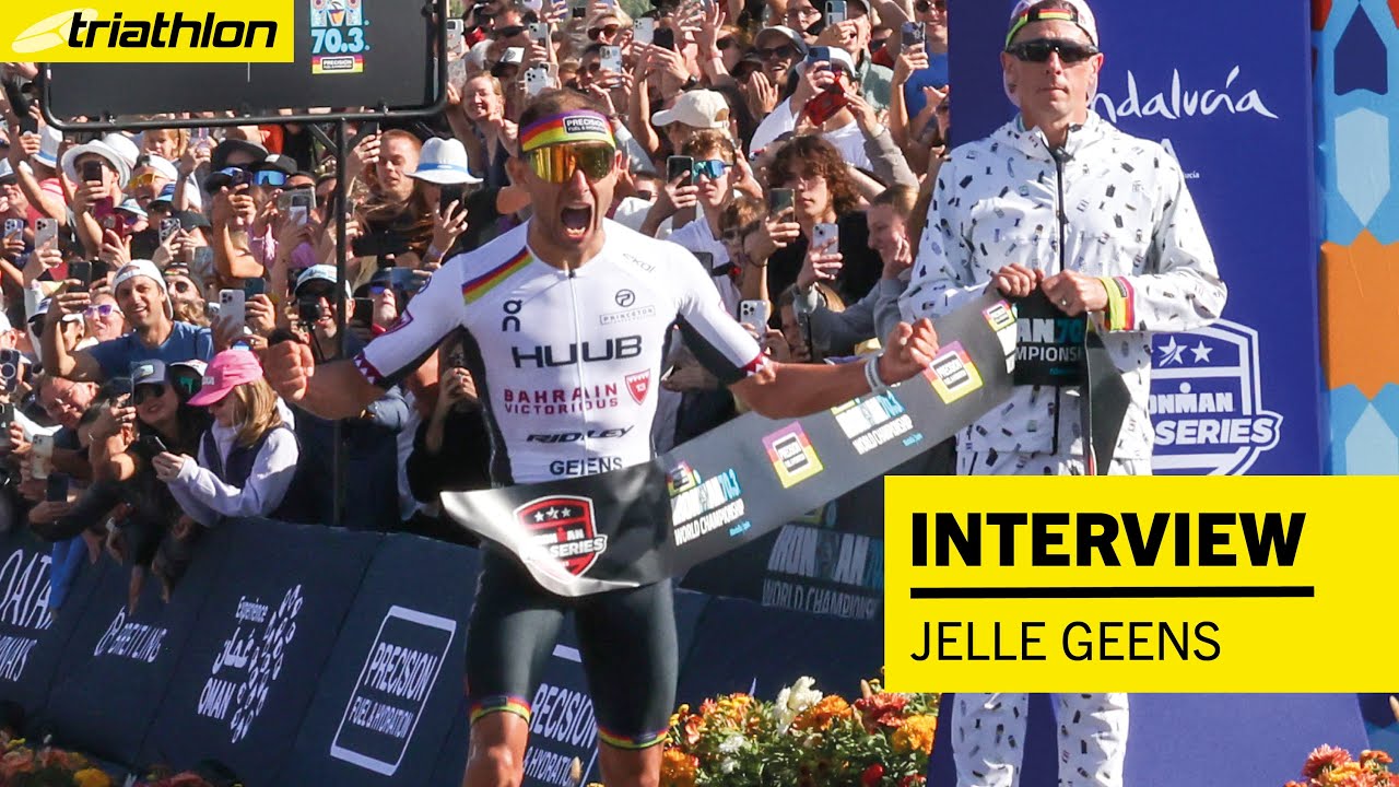 Ironman-70.3-Weltmeister Jelle Geens: 