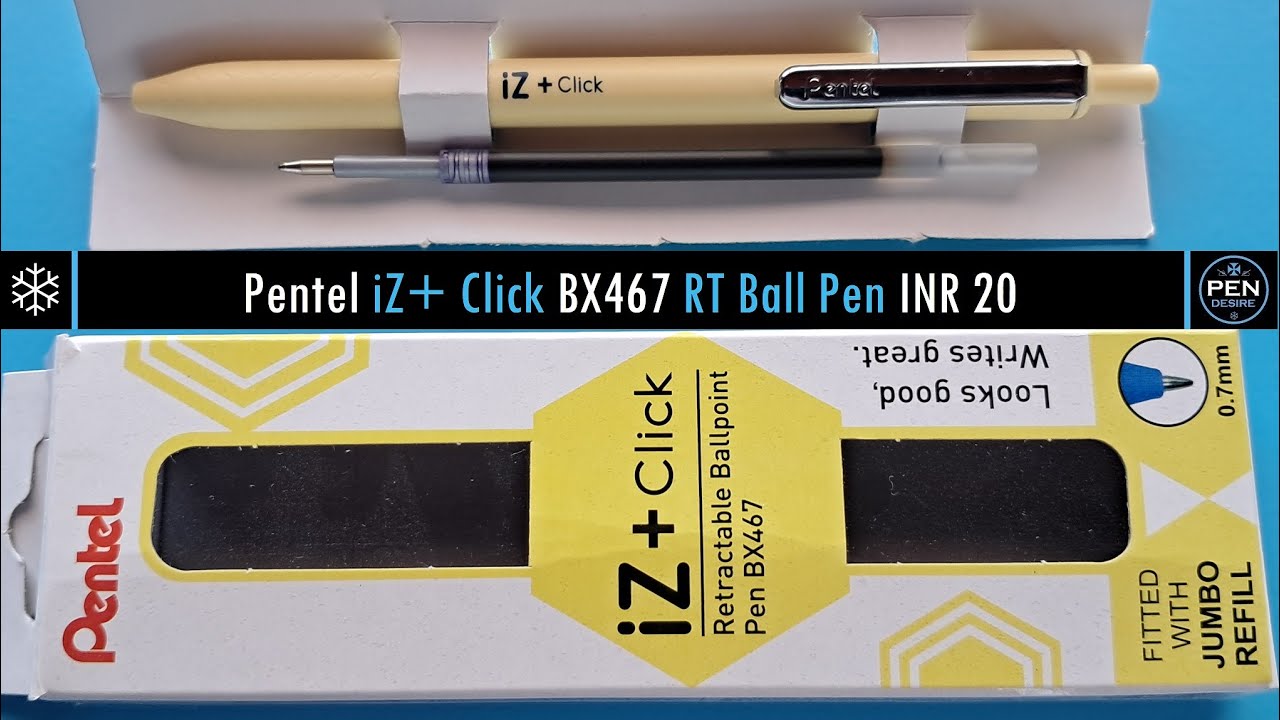Pentel i Z Plus Click Ball Pen INR 20 - 844