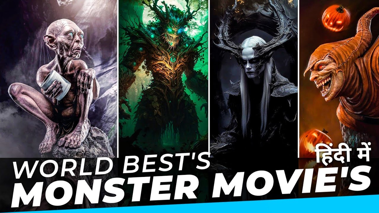 TOP 5 Greatest Giant Movie Monsters/Creatures | Biggest Movie Monsters [Explained in Hindi ] Part- 3