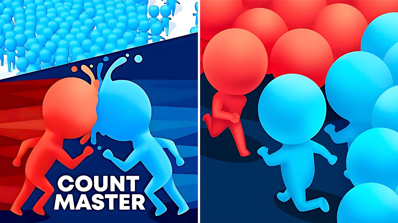 Count Master Vs Count Master 3D🔴🤐🔴Walkthrough Android IOS Big Update 99999 Gameplay 
