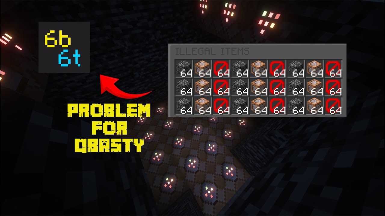 Does 6b6t Have a Problem with Illegal items