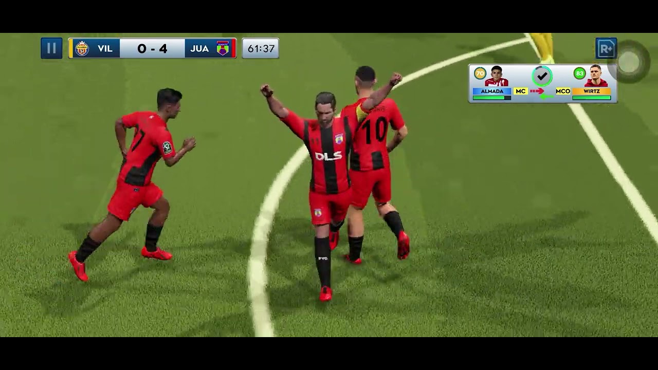 Juego amistoso contra el Villarreal 