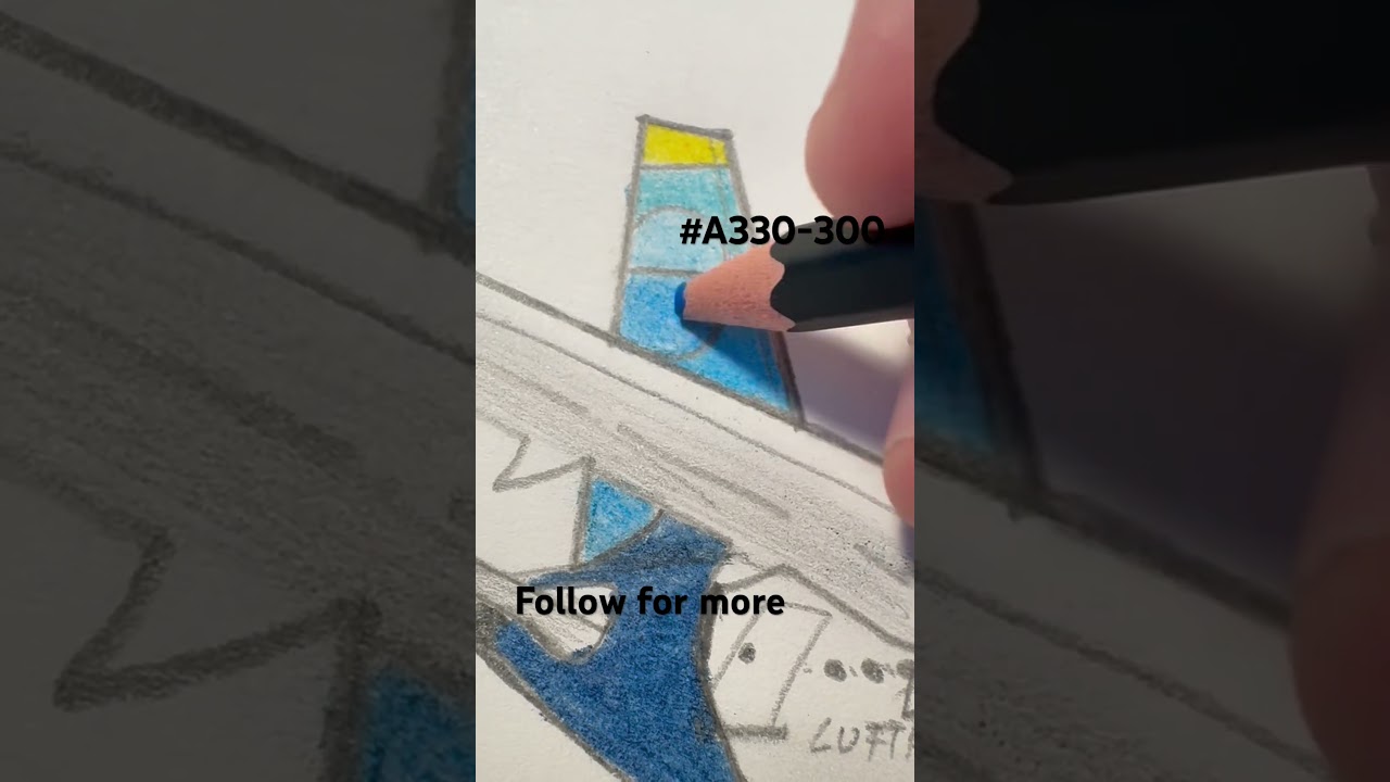 What is your favorite a330 livery?? #airbus #art #drawing #aviation #a330 #a333 #lufthansa #discover