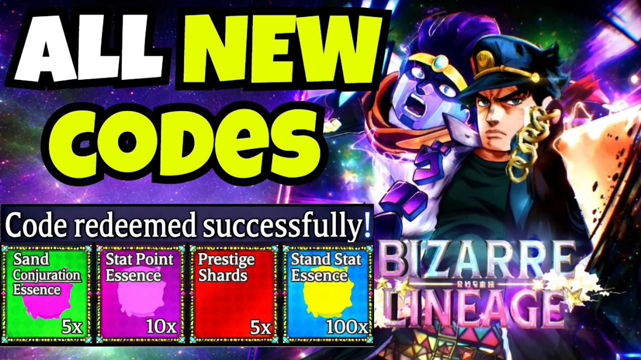 BIZARRE LINEAGE CODES (HOW TO REDEEM CODES & ALL NEW CODES FOR BIZARRE LINEAGE) | ROBLOX