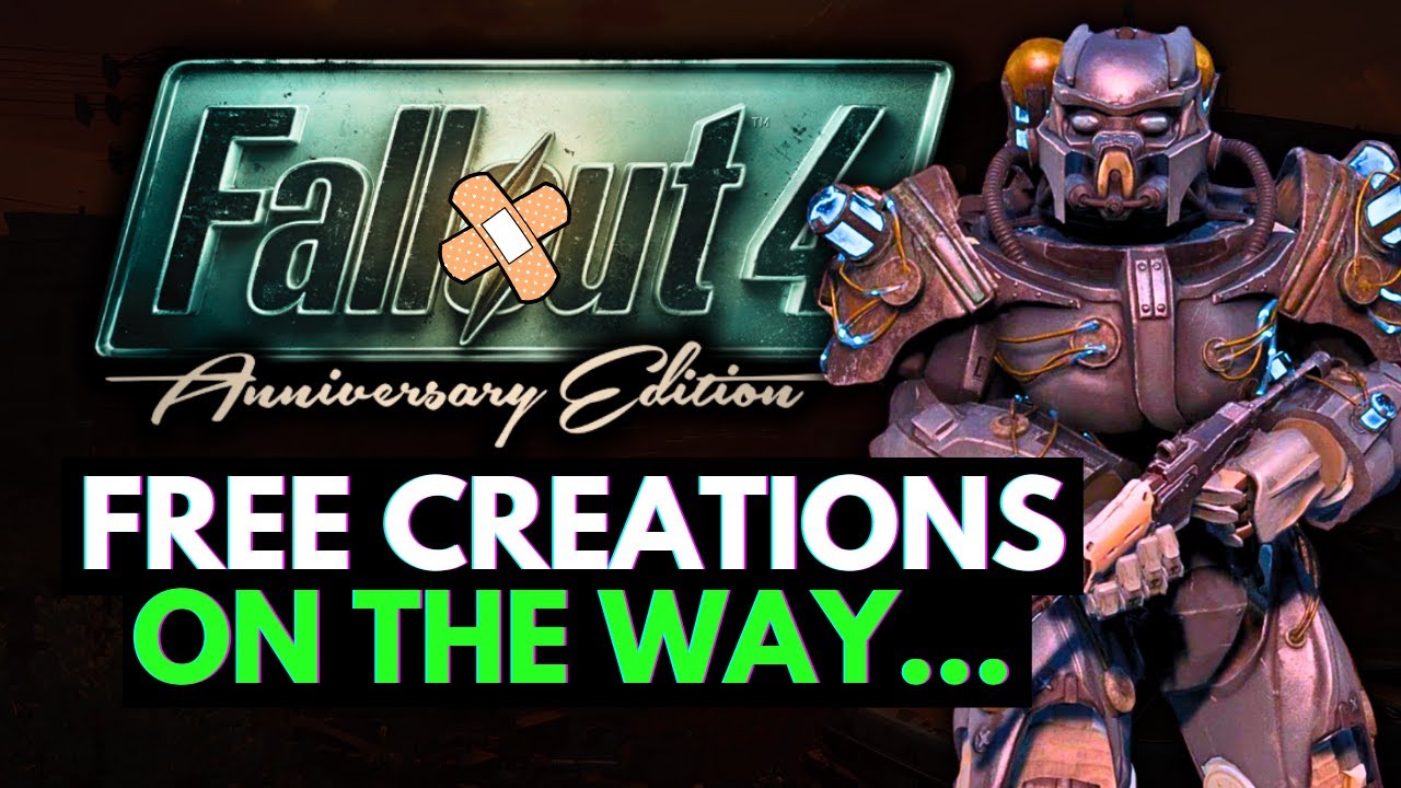 Fallout 4 Anniversary Edition Update Patch! Free Creations on the Way!