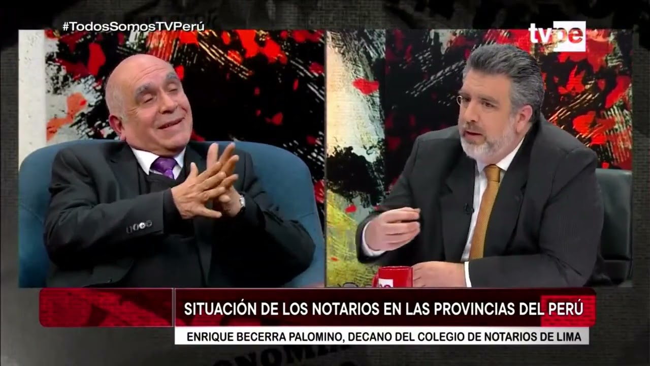 Rimanchik | Enrique Becerra, decano del Colegio de Notarios de Lima