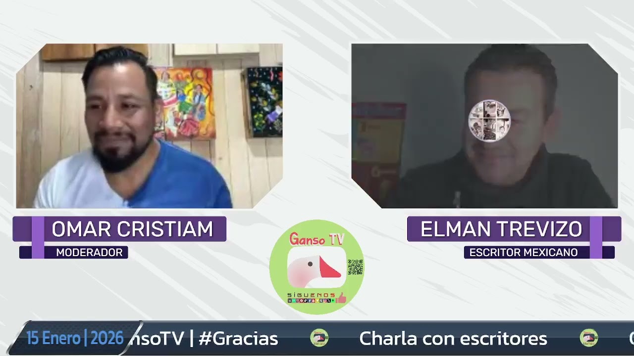 ✍️ Elman Trevizo: El alma detrás de los libros | Charla con escritores | 