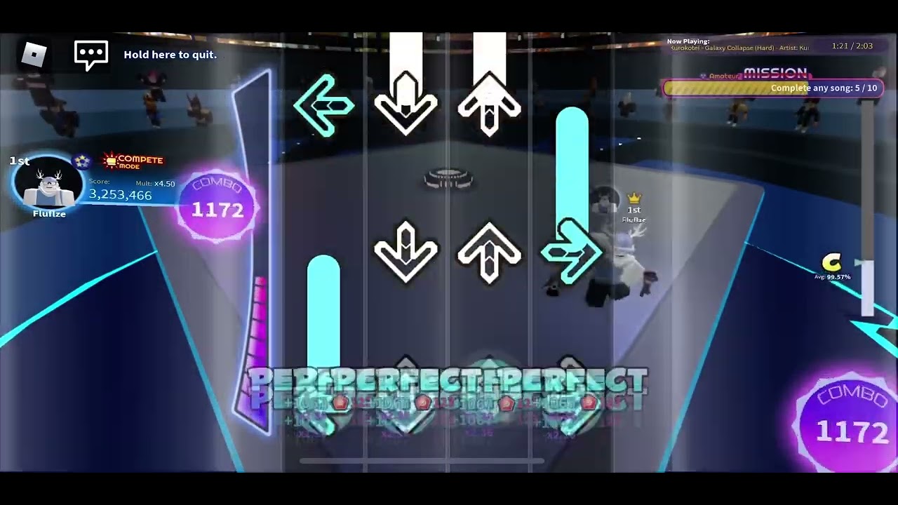Galaxy Collapse (Hard) [31] FC 99.39% | RoBeats! Mobile