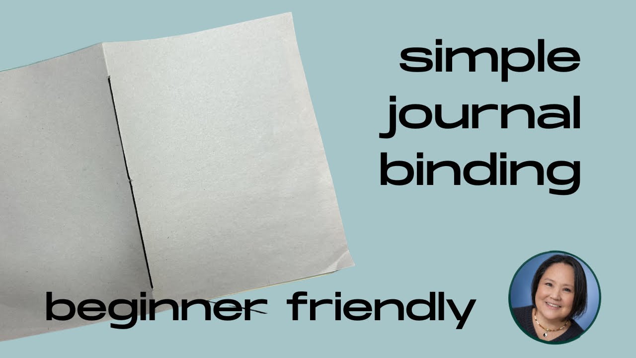 Easy Junk Journal Binding • 3 Hole Pamphlet Stitch • You CAN Do This!