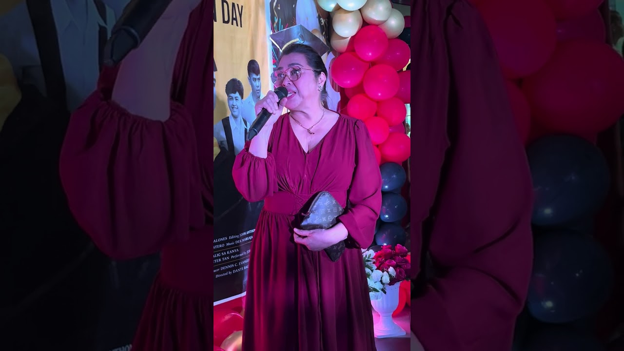 Veteran actress Elizabeth Oropesa at the premiere night of the movie Graduation Day
