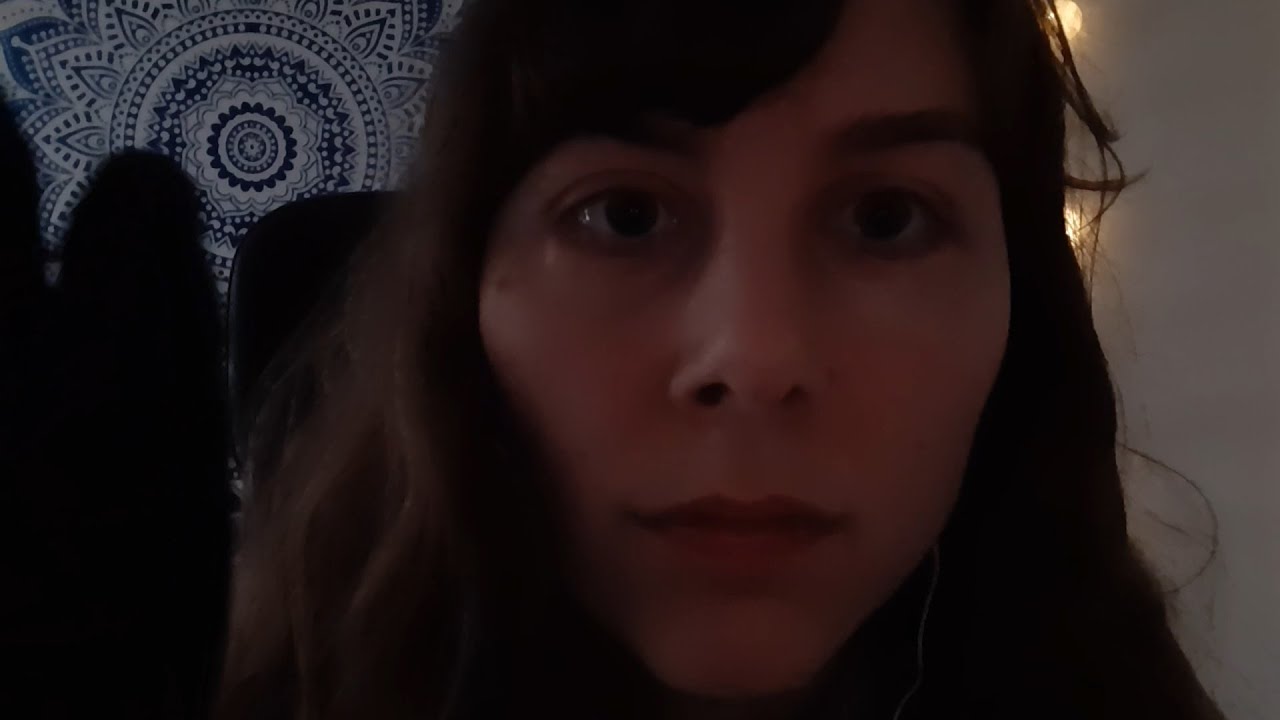 ASMR - ear cleaning, hearing test, eyes closed