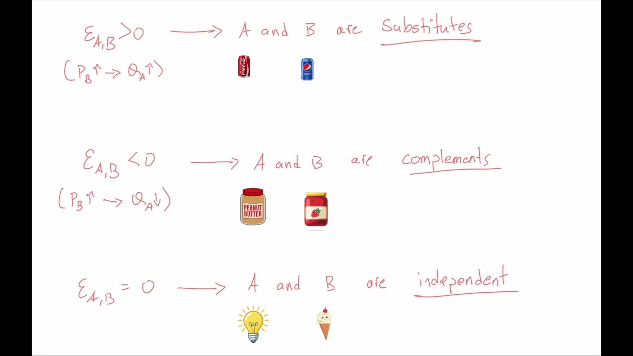 51 Cross price Elasticity of Demand