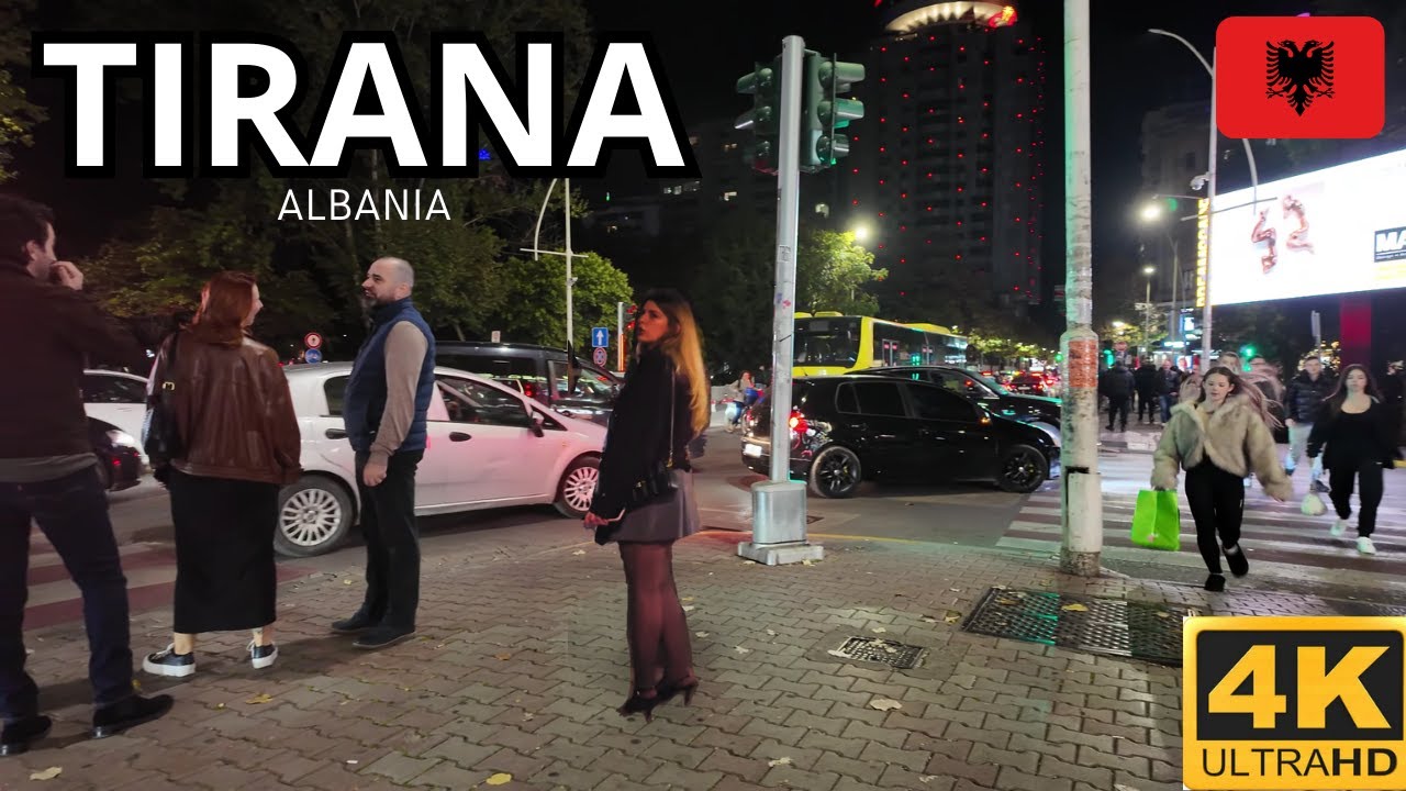 Tirana’s Nightlife Will Surprise You 🇦🇱 | MUST SEE Full Tour in Albania's Capital | Street Walk 4K