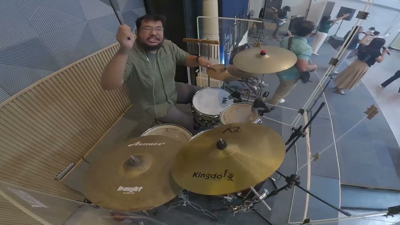 Here as is heaven - Elevation Worship Drum Cam