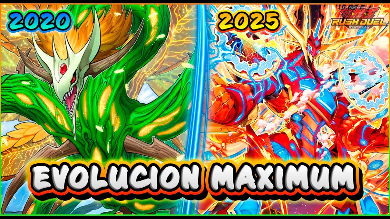 HISTORIA Y EVOLUCIÓN DE LOS MONSTRUOS MAXIMUM | #yugioh #yugiohcommunity #yugiohgorush #rushduel