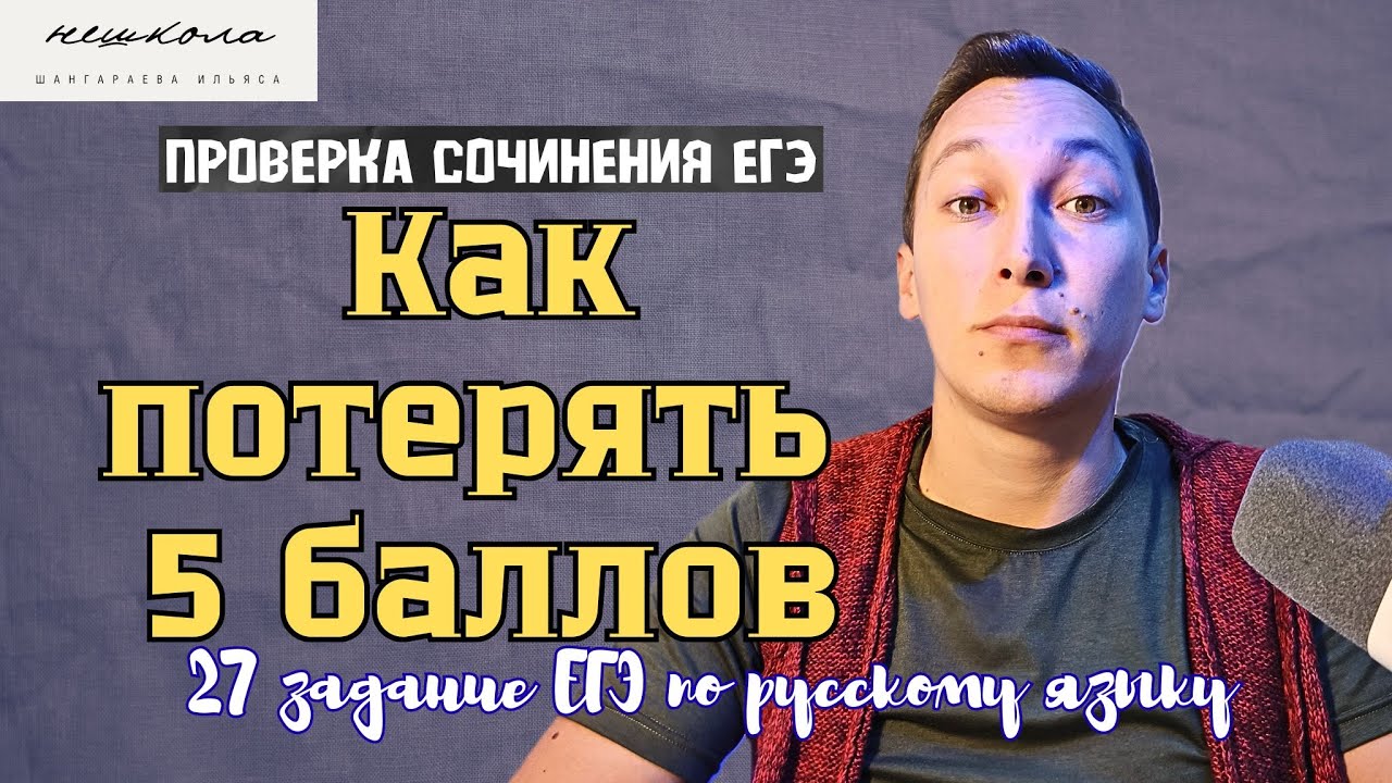 Если позиция автора неверна? Проверка ЕГЭ сочинения. #русскийязык #ЕГЭ #сочинение #Ильясшангараев