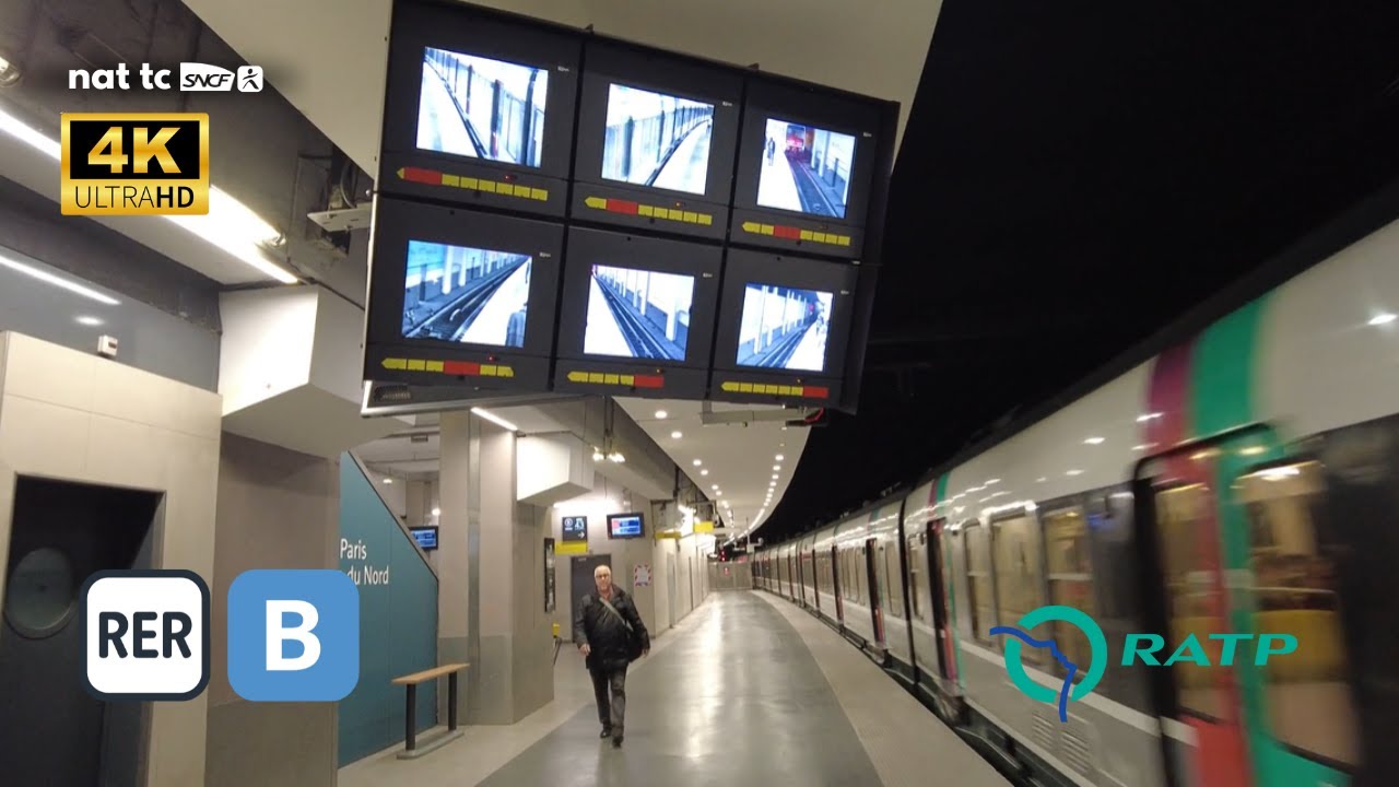 [RER B] Départ d'une UM de MI79 STIF à Paris-Gare du Nord