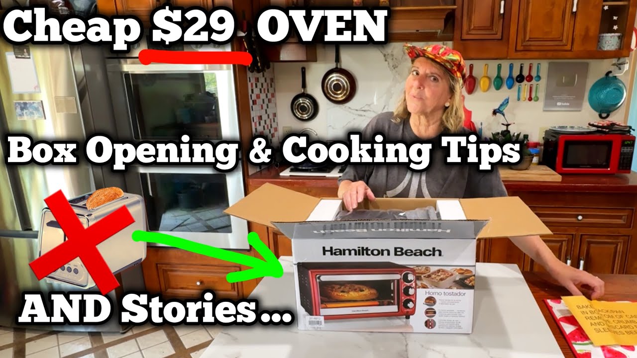 BEST $29 Hamilton Beach Toaster Oven Review / Black & Decker 4-Slice Toaster Oven ￼Kitchen Appliance