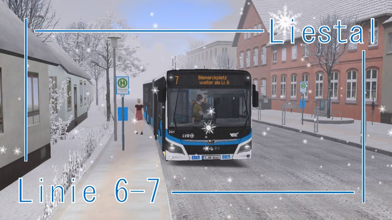 OMSI 2 - Liestal V3: Linie 6-7 Klingental, Marktplatz - Bismarckplatz - Liestal Hauptbahnhof