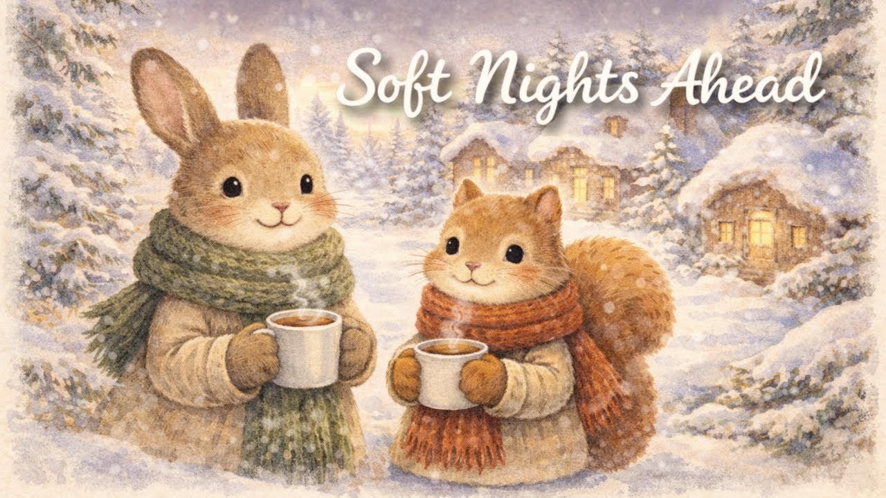 Little Wonders in the Snowy Village ❄️ | Calm Music for Deep Rest