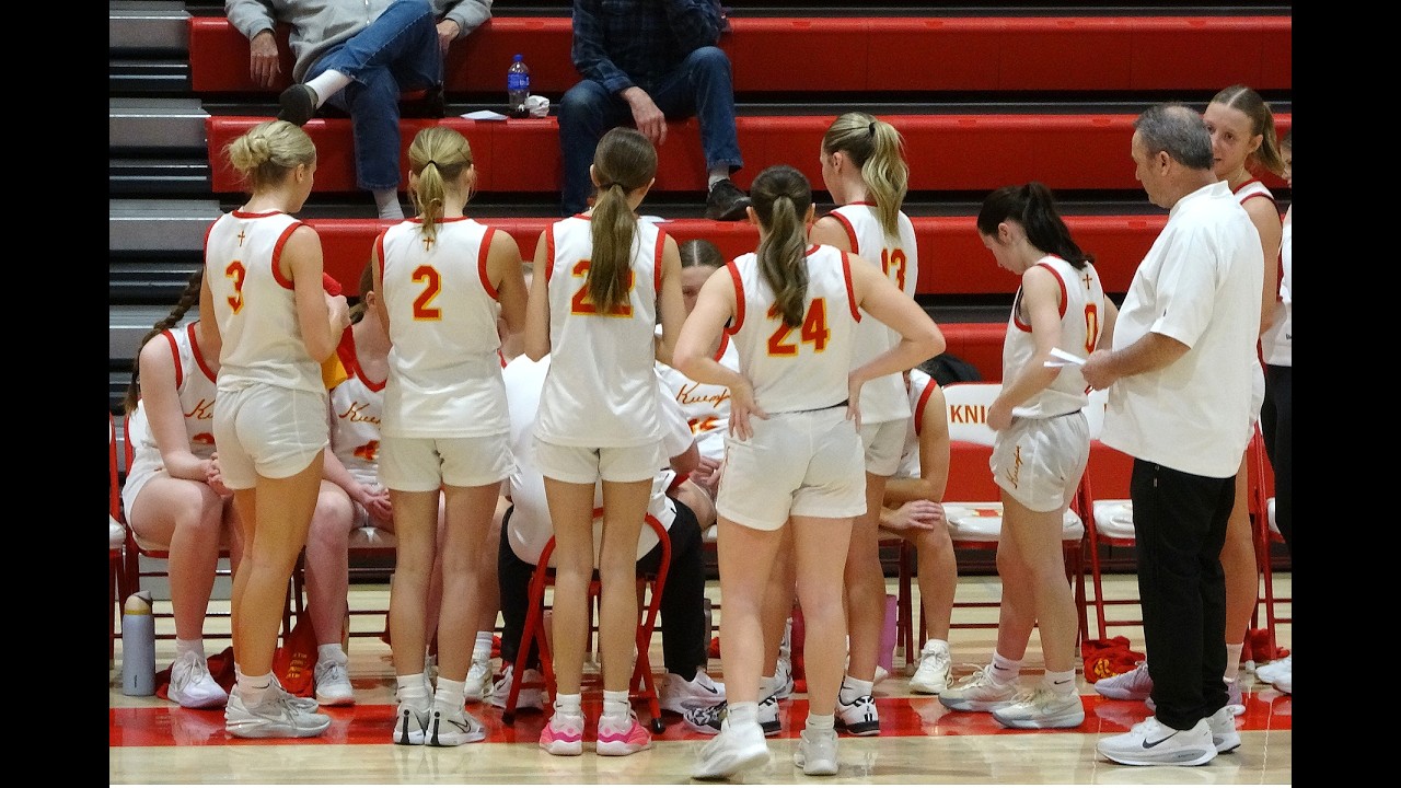 2026 02 14 KUEMPER Girls BB vs RED OAK only film part of 4th Q KHS Wins