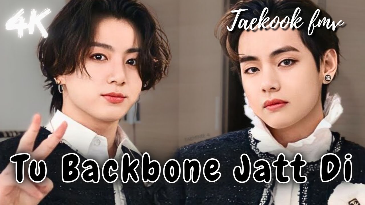 Backbone - Taekook fmv 😍💜 | Hindi song 🎶| Jungkook and V 💕 | BTS