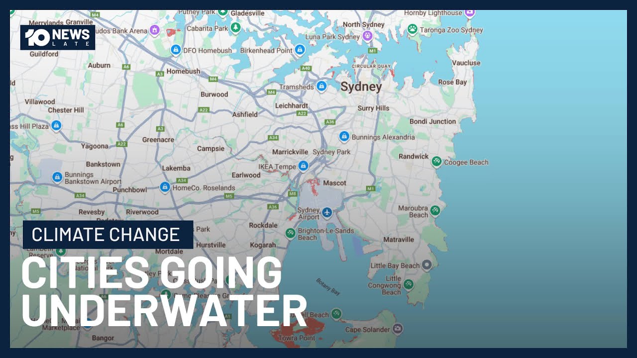 Study Shows Which Cities Will Be Underwater By 2050 Due To Climate Change | 10 News