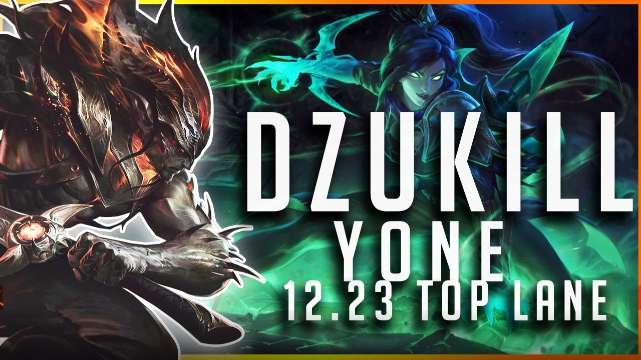 Dzukill - Yasuo vs Vayne TOP Patch 12.23 - Yasuo Gameplay
