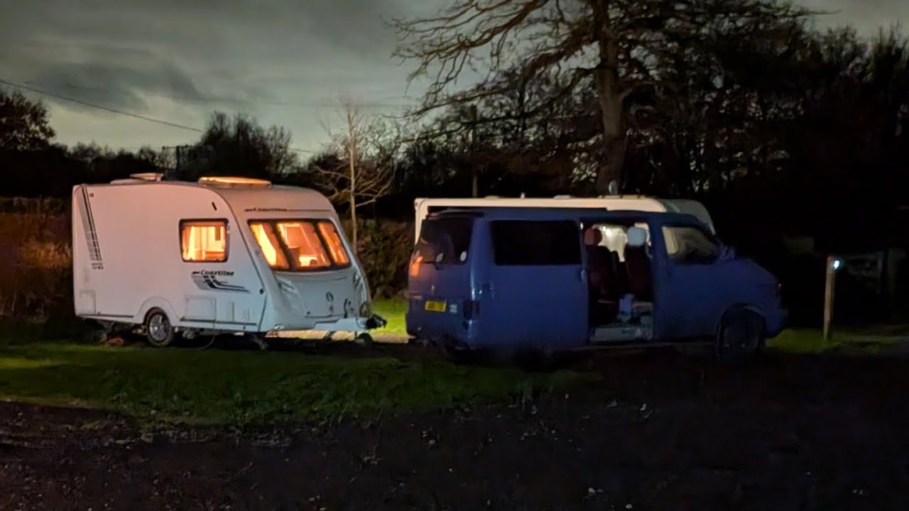 Back camping at woodview caravan site ..